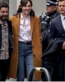 Heart of Stone Gal Gadot Wool Coat