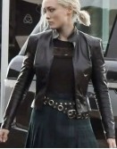 Mission Impossible 7 Pom Klementieff Black Leather Jacket
