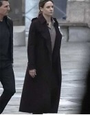 Mission Impossible 7 Rebecca Ferguson Wool Coat