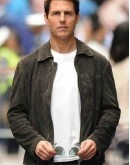 Oblivion (Jack Harper) Tom Cruise Suede Leather Jacket