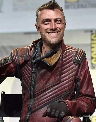 Guardians of The Galaxy 3 Sean Gunn Leather Jacket