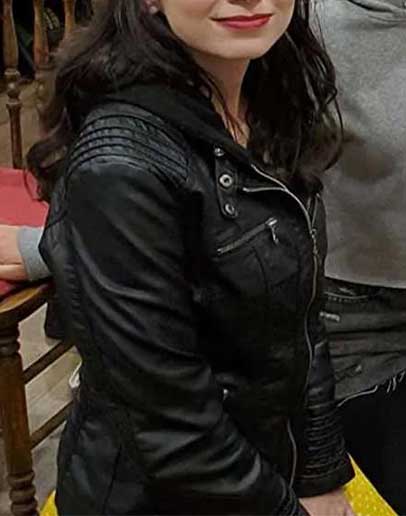 Amityville Apt Serena Kashmir Leather Jacket