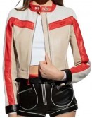 Fast X 2023 Nathalie Emmanuel Leather Jacket