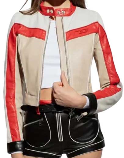 Fast X 2023 Nathalie Emmanuel Leather Jacket