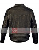 Men's Crazy Horse Biker Jacket