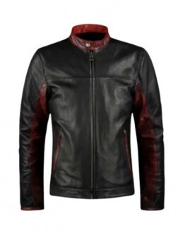 Batman Dark Knight Black Leather Jacket