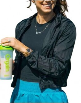 American Soccer Alex Morgan Satin Jacket
