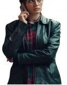Sex Education S04 Emma Mackey Leather Jacket