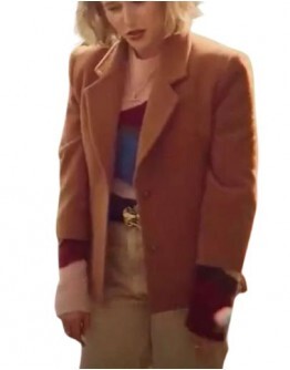 Sex Education S04 Jemima Kirke Wool Coat
