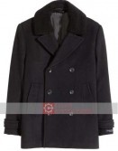 Daddy's Home 2 Mel Gibson (Kurt) Black Wool Coat