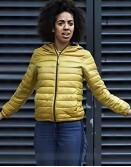 Doctor Who Pearl Mackie (Bill) Yellow Puffer Jacket