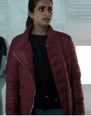 Doctor Who (Yasmin Khan) Mandip Gill Maroon Jacket