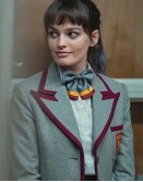 Sex Education S03 Emma Mackey (Maeve Wiley) Cotton Blazer