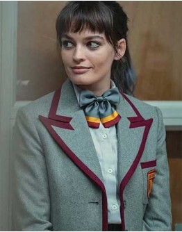 Sex Education S03 Emma Mackey (Maeve Wiley) Cotton Blazer