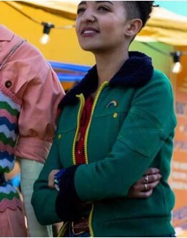 Sex Education Patricia Allison (Ola Nyman) Cotton Jacket