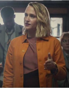 Sex Education S03 Jemima Kirke (Hope Haddon) Cotton Jacket