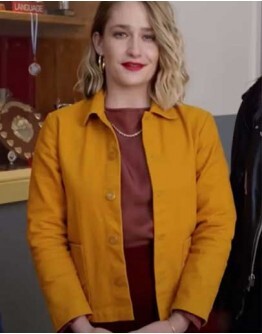 Sex Education S03 Jemima Kirke (Hope Haddon) Cotton Jacket