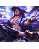 League of Legends Akali Purple Jacket