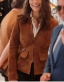 Mission Impossible Dead Reckoning Hayley Atwell Suede Jacket