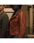 Indiana Jones and The Dial of Destiny Shaunette Renee Wilson Leather Jacket