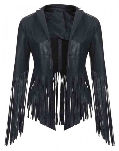 Cheryl Cole Crazy Stupid Love Fringe Jacket