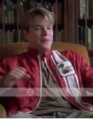 Good Will Hunting Matt Damon (Will) Red Cobra Jacket