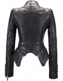 Women’s Fashion Studded Black Jacket