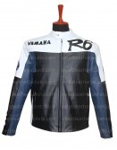 Yamaha R6 Motorbike Racing Leather Jacket