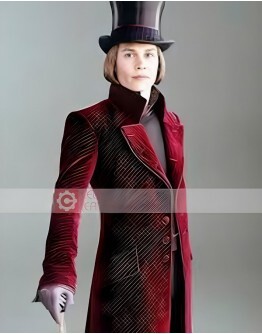 Charlie And The Chocolate Factory Jhonny Deep (Willy Wonka) Treneh Coat