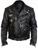Men’s Top Notch Heavyweight Cowhide Biker Leather Jacket