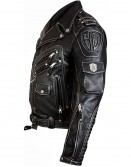 Men’s Top Notch Heavyweight Cowhide Biker Leather Jacket