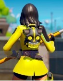 Fortnite Yellow Costume Coat