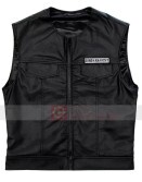 Sons of Anarchy Jax Teller Black Pu Leather Vest