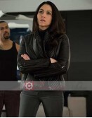Power Lela Loren (Angela Valdes) Leather Jacket