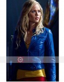 Smallville Laura Vandervoort Supergirl Leather Jacket