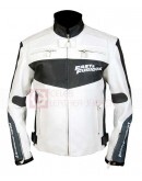 Fast and Furious 7 Premiere Vin Diesel White Leather Jacket