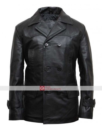 WW2 German Kriegsmarine Uniform U Boat Deck Leather Jacket