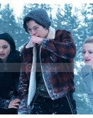 Riverdale Jughead Jones Cole Sprouse Red Fur Jacket