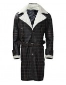 Fallout 4 Brotherhood of Steel Elder Maxson Battle Shearling Coat