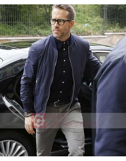 6 Underground Ryan Reynolds (One) Blue Jacket
