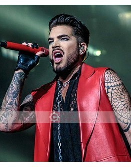 Adam Lambert Concert 2019 Leather Coat