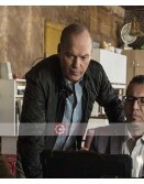 American Assassin Stan Hurley (Michael Keaton) Satin Bomber Jacket
