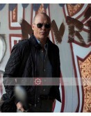 American Assassin Stan Hurley (Michael Keaton) Satin Bomber Jacket