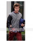 Andrew Garfield Wool Varsity Jacket