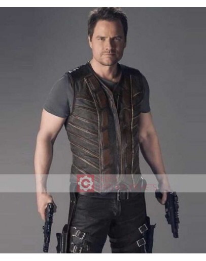 Dark Matter Anthony Lemke Leather Vest