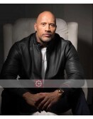 Dwayne Johnson Fighting With My Family Shoot Leather Jacket