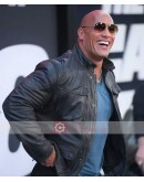 The Fate Of The Furious Dwayne Johnson Premiere Leather Jacket