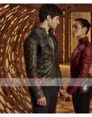 Krypton Seyg EL Superman TV Series Leather Jacket