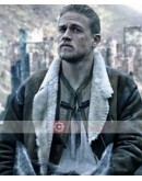 Legend of The Sword Charlie Hunnam Leather Coat