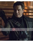 Legends Of Tomorrow John Barrowman Leather Costume Coat